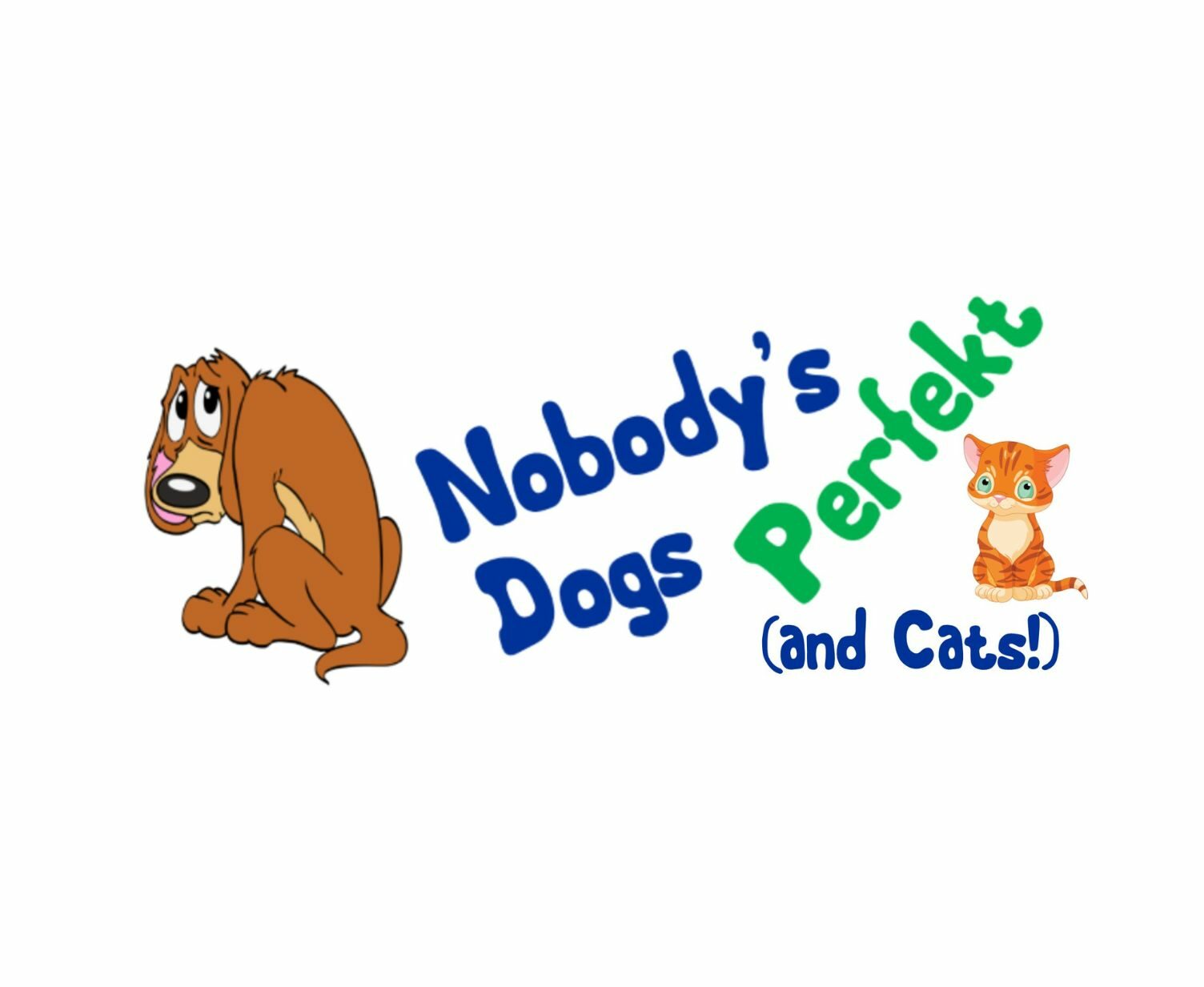 nobodys perfekt dogs and cats logo