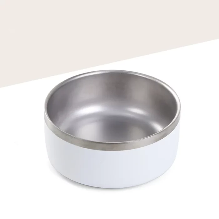 stainless steel dog feeding bowl