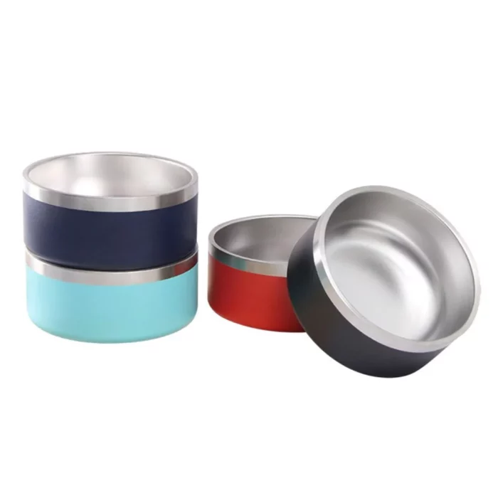 stainless steel pet bowls