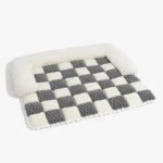 Plaid Plush Dog Sofa Mat - Image 12