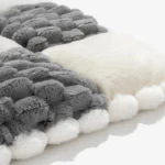 Plaid Plush Dog Sofa Mat - Image 5